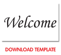 Welcome Template Welcome Template