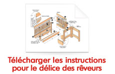 Télécharger les instructions pour le délice des rêveurs
