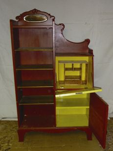 Refinished cabinet BEFORE