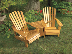 DOUBLE MUSKOKA CHAIR